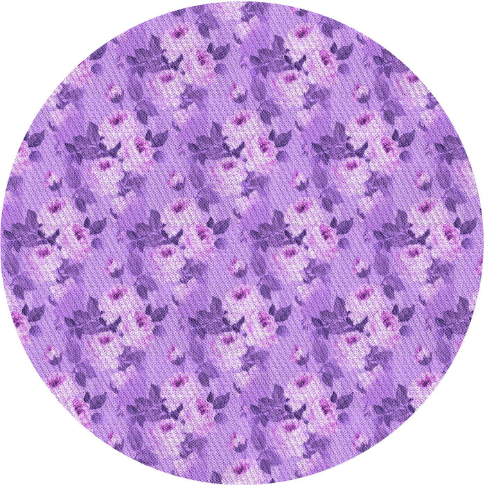 Square Patterned Violet Purple Rug, pat3849pur