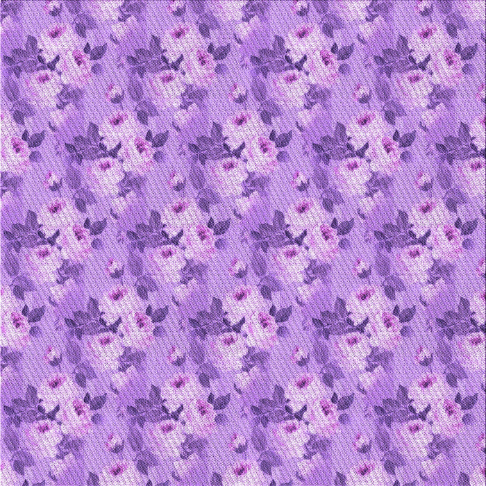 Round Patterned Violet Purple Rug, pat3849pur