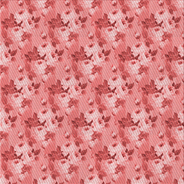 Round Patterned Light Salmon Pink Rug, pat3849rd