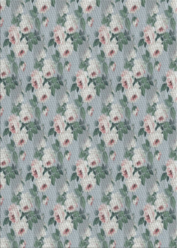 Patterned Gray Novelty Rug, pat3849