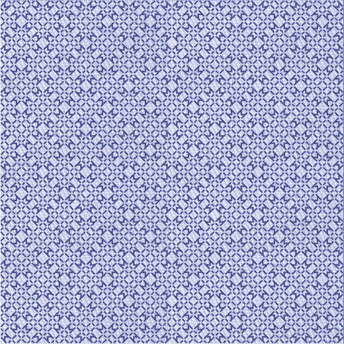 Round Patterned Lavender Blue Rug, pat385blu