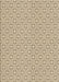 Machine Washable Transitional Vanilla Gold Rug, wshpat385brn