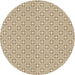 Square Patterned Vanilla Gold Rug, pat385brn