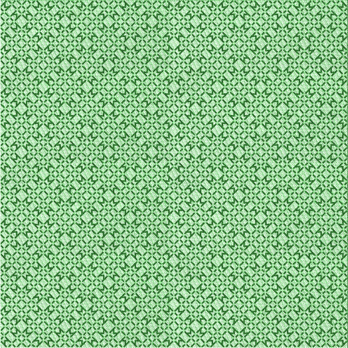 Round Patterned Mint Green Rug, pat385grn