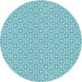 Square Machine Washable Transitional Blue Ivy Blue Rug in a Living Room, wshpat385lblu