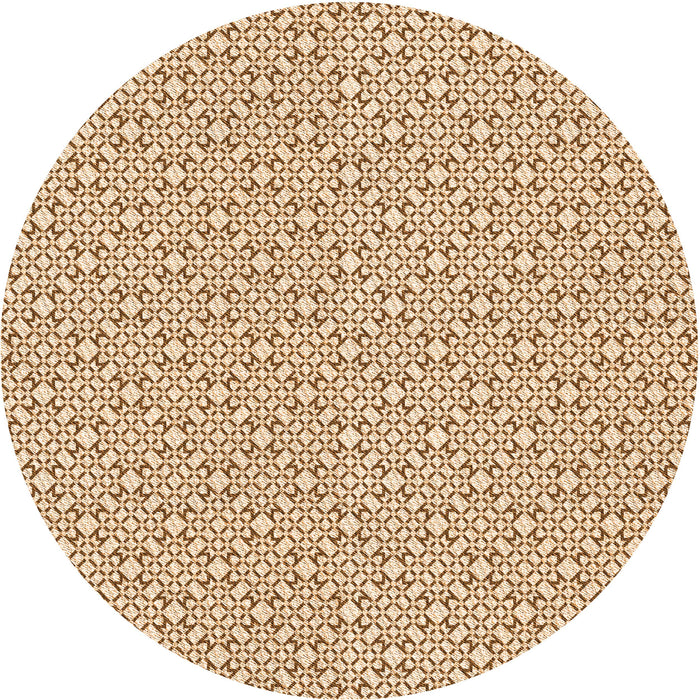 Square Machine Washable Transitional Golden Blonde Gold Rug in a Living Room, wshpat385org