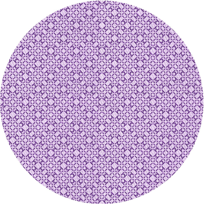 Square Patterned Jasmine Purple Rug, pat385pur