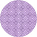 Square Patterned Jasmine Purple Rug, pat385pur