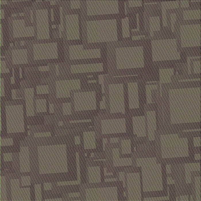 Round Patterned Purple Rug, pat3850grn