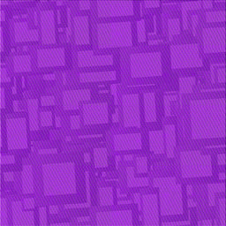 Square Patterned Fuchsia Magenta Purple Novelty Rug, pat3850