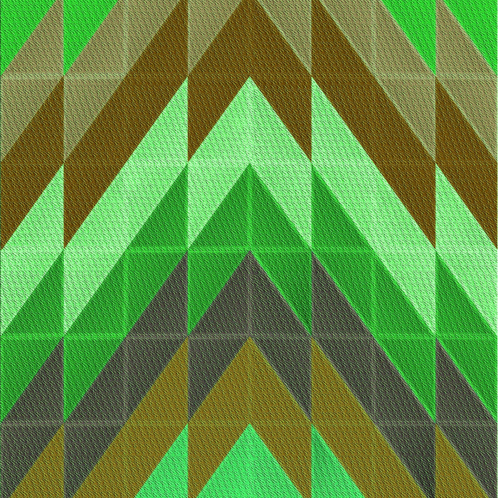 Patterned Oak Brown Rug, pat3851grn