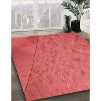 Patterned Red Rug, pat3853rd