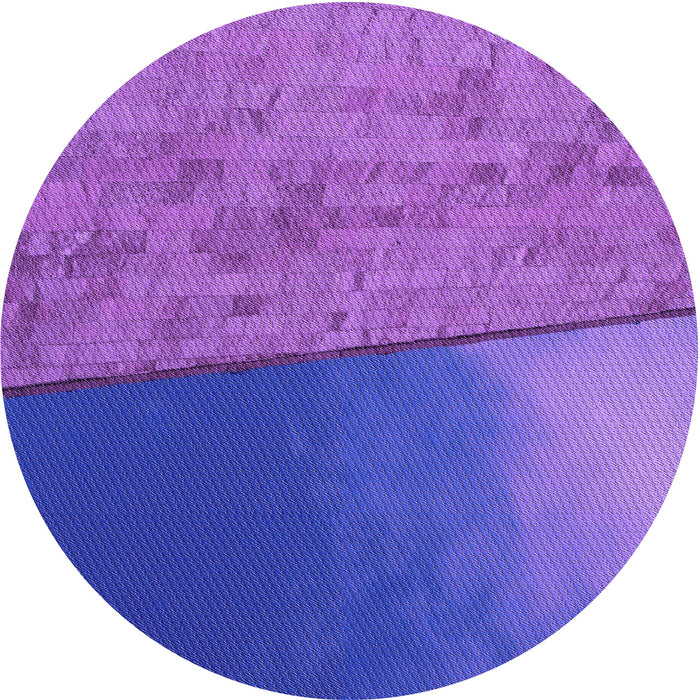 Square Patterned Purple Rug, pat3854pur