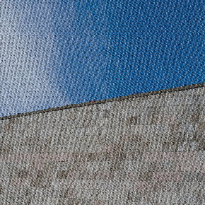 Machine Washable Transitional Blue Rug, wshpat3854