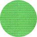 Square Machine Washable Transitional Neon Green Rug in a Living Room, wshpat3855grn