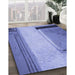 Patterned Jeans Blue Rug in Family Room, pat3856blu