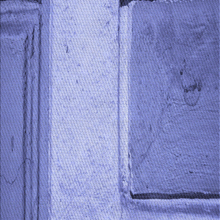 Patterned Jeans Blue Rug, pat3856blu