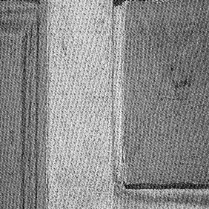 Machine Washable Transitional Cloud Gray Rug, wshpat3856gry