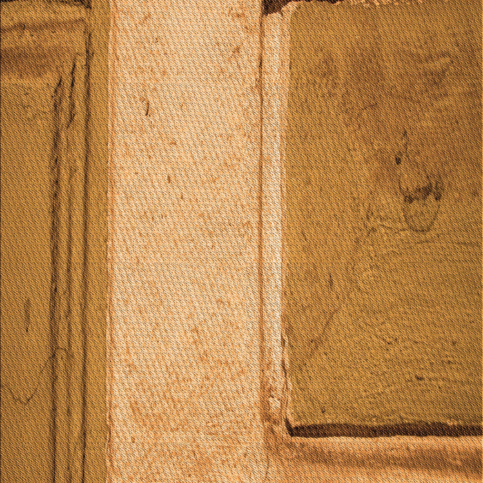 Patterned Orange Rug, pat3856org