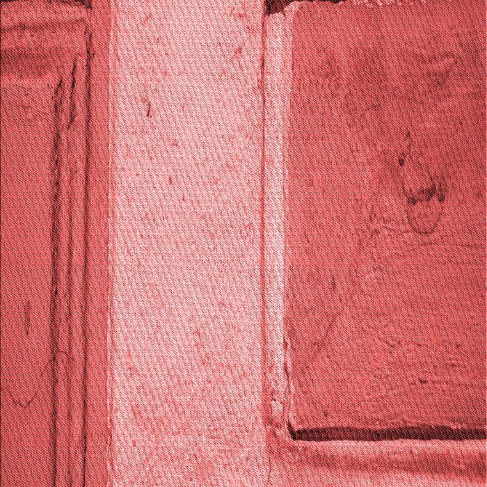 Patterned Red Rug, pat3856rd