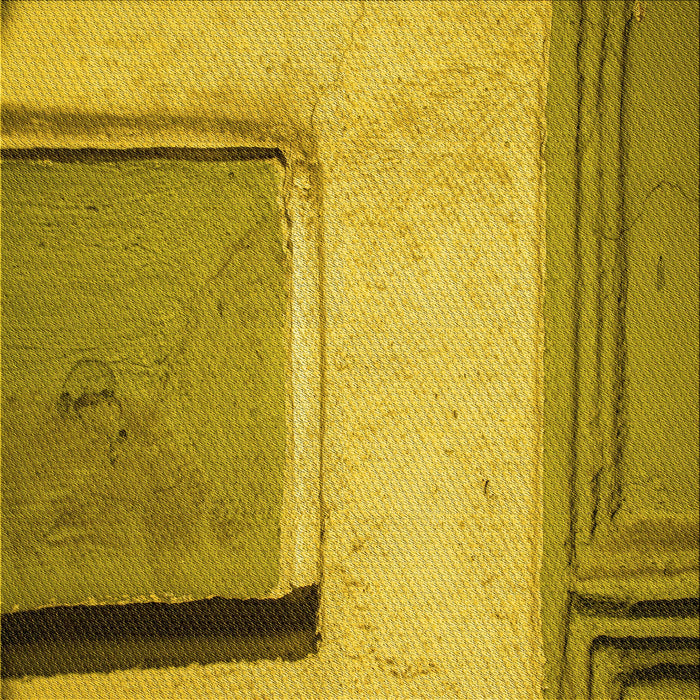 Round Patterned Dark Bisque Brown Rug, pat3856yw