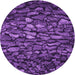 Square Machine Washable Transitional Purple Rug in a Living Room, wshpat3857pur