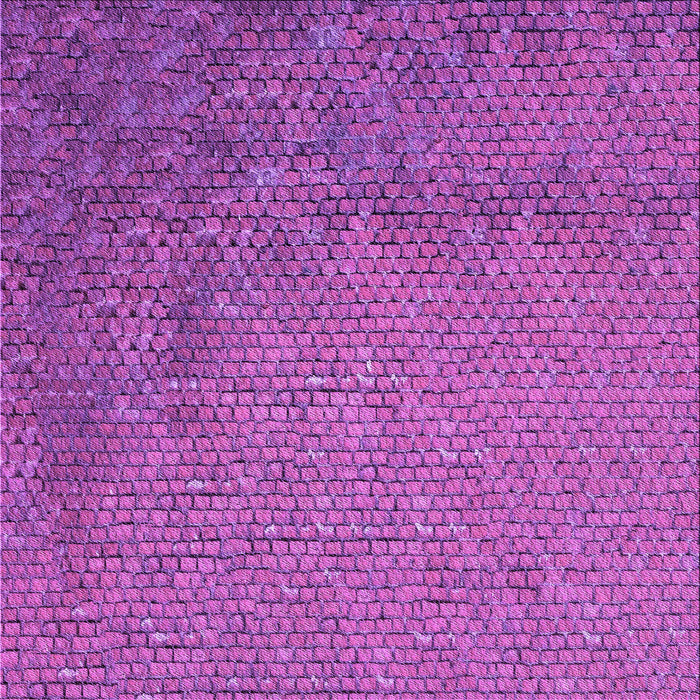 Round Patterned Crimson Purple Rug, pat3858pur