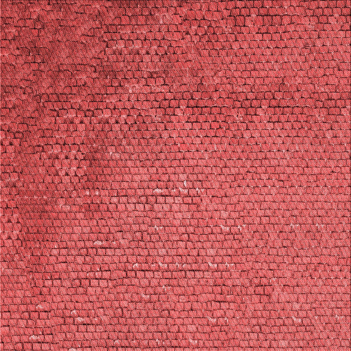 Round Patterned Red Rug, pat3858rd