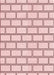 Machine Washable Transitional Pink Rug, wshpat3859rd