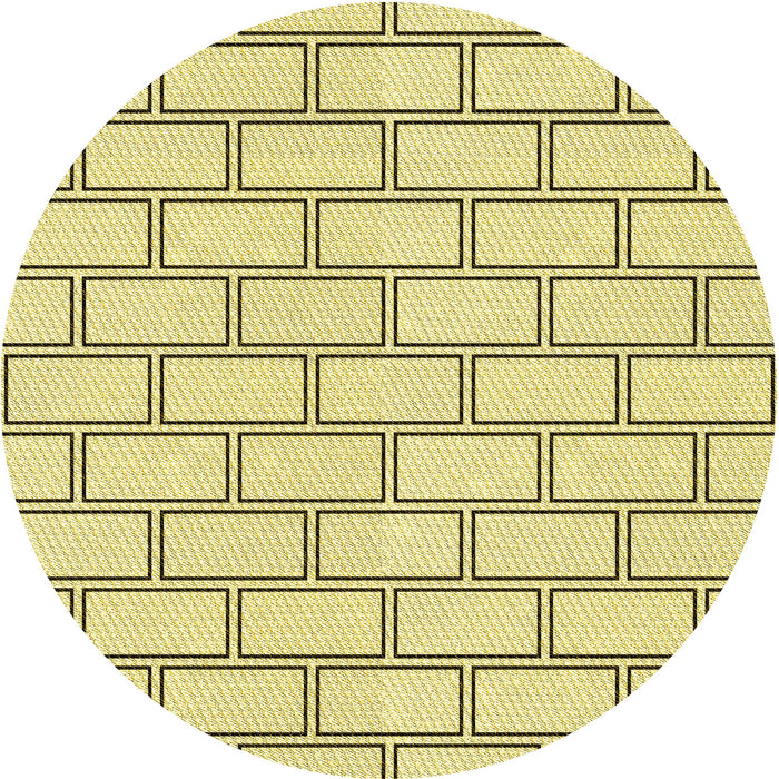 Square Machine Washable Transitional Caramel Brown Rug in a Living Room, wshpat3859yw