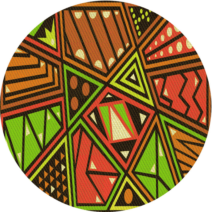 Square Patterned Maroon Red Rug, pat386yw