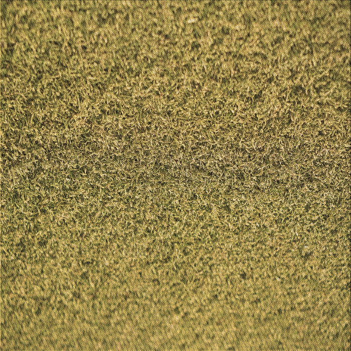 Round Patterned Yellow Rug, pat3860brn