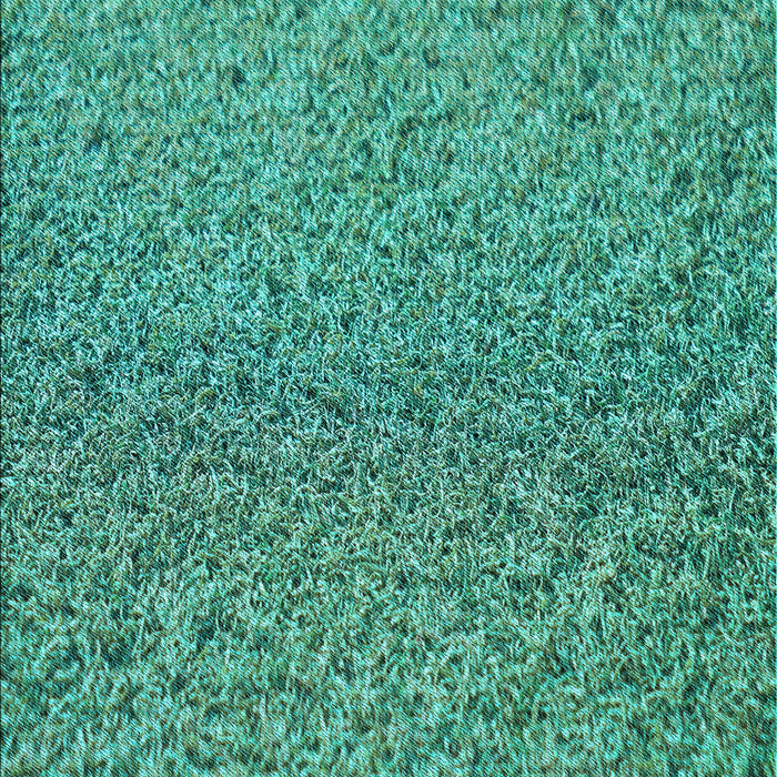Patterned Turquoise Green Rug, pat3860lblu