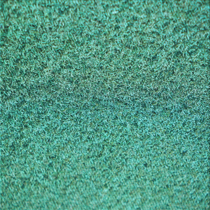 Round Machine Washable Transitional Turquoise Green Rug, wshpat3860lblu