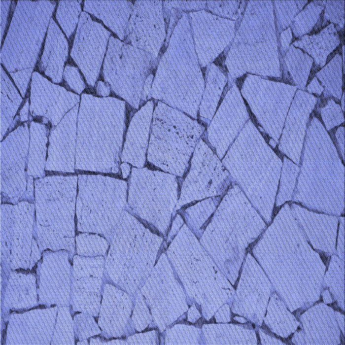 Round Patterned Denim Blue Rug, pat3861blu