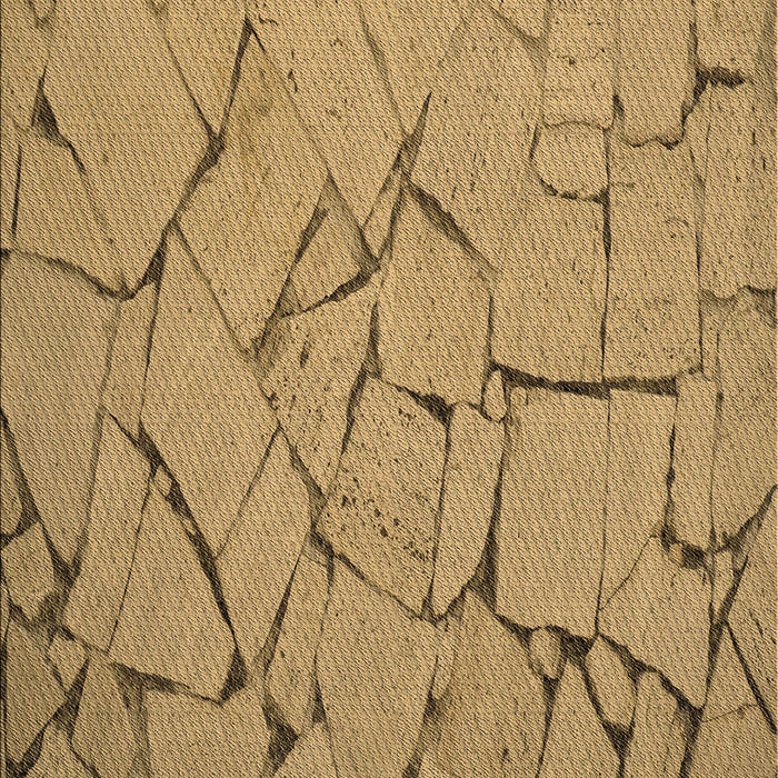 Patterned Yellow Rug, pat3861brn