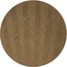 Square Machine Washable Transitional Dark Bronze Brown Rug in a Living Room, wshpat3862brn