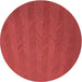 Square Patterned Red Rug, pat3862rd