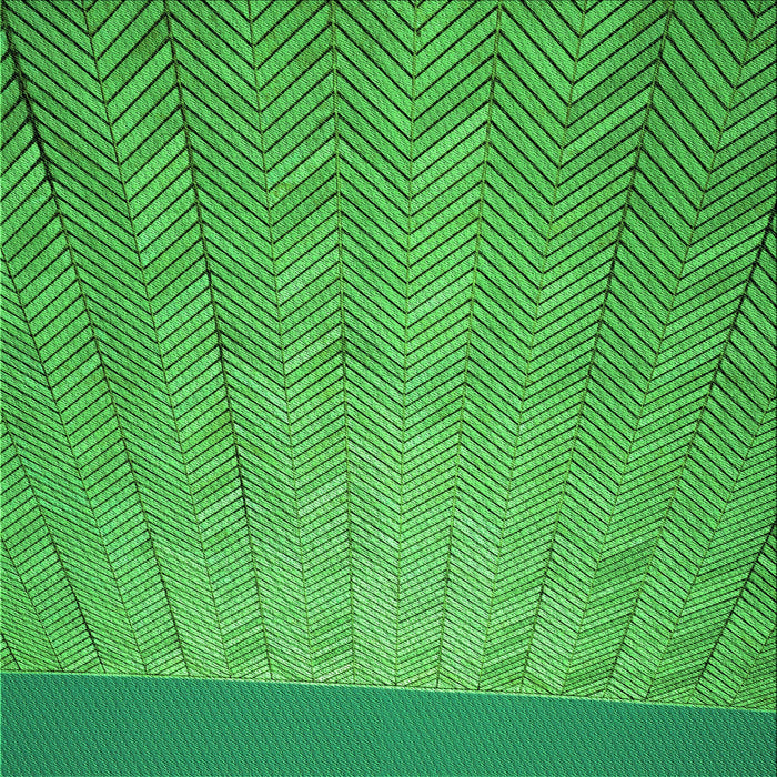 Round Machine Washable Transitional Neon Green Rug, wshpat3863grn