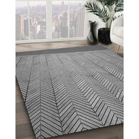 Patterned Cloud Gray Rug, pat3863gry