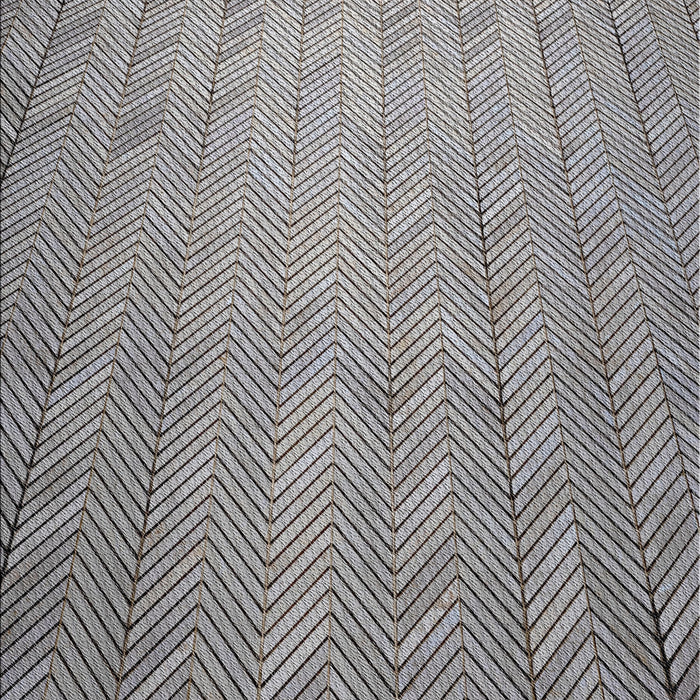 Machine Washable Transitional Gray Rug, wshpat3863