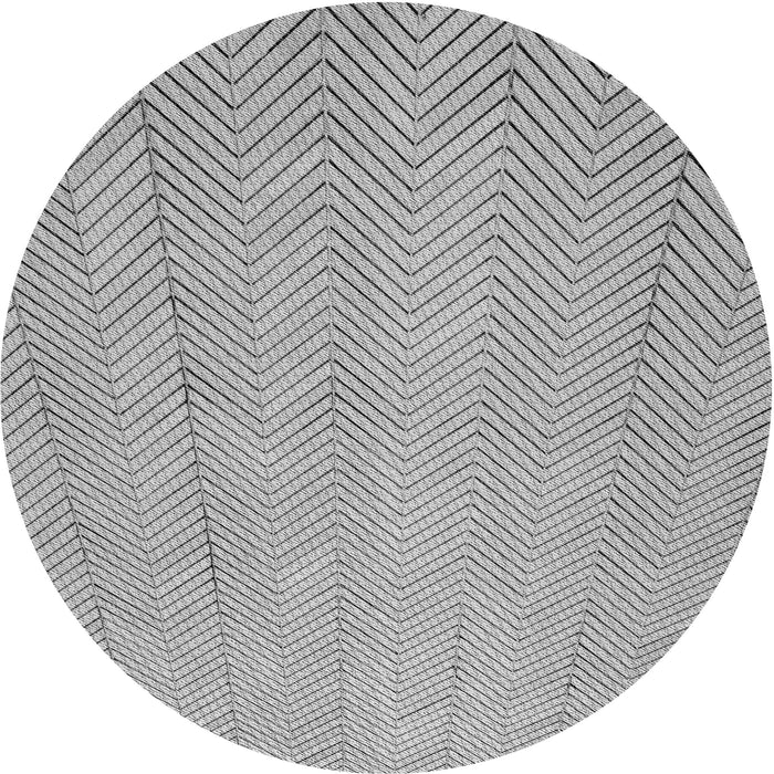 Square Patterned Platinum Gray Rug, pat3864gry