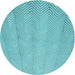 Square Machine Washable Transitional Light Sea Green Rug in a Living Room, wshpat3864lblu