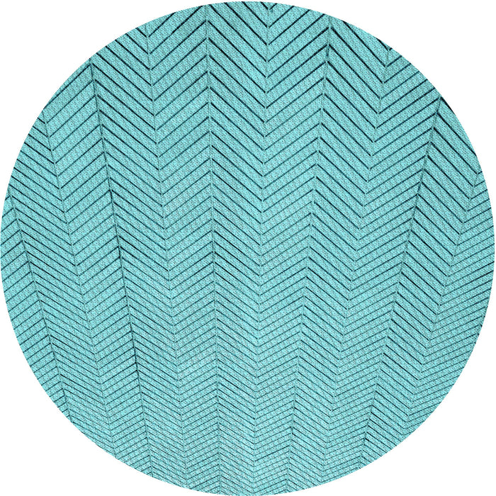 Square Patterned Light Sea Green Rug, pat3864lblu