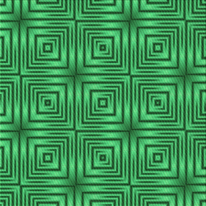 Round Patterned Green Rug, pat3867grn