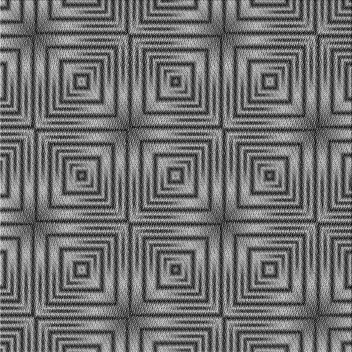 Round Patterned Black Rug, pat3867gry