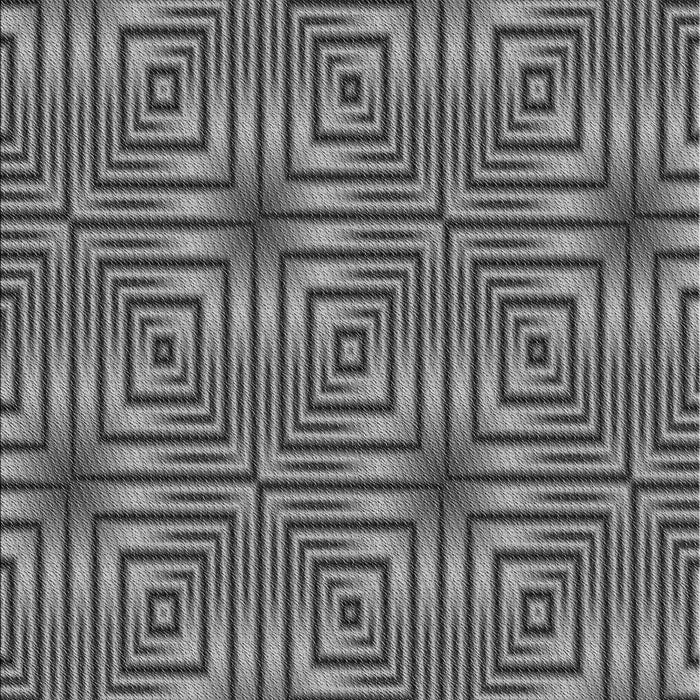 Patterned Black Rug, pat3867gry