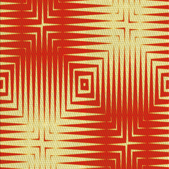 Machine Washable Transitional Red Rug, wshpat3868yw