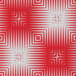 Sideview of Machine Washable Transitional Red Rug, wshpat3868