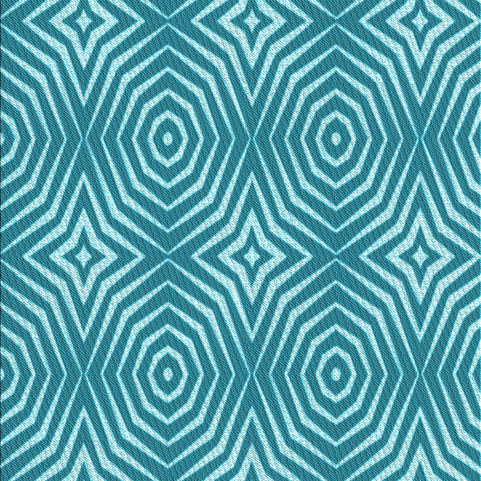 Patterned Dark Cyan Green Rug, pat3869lblu